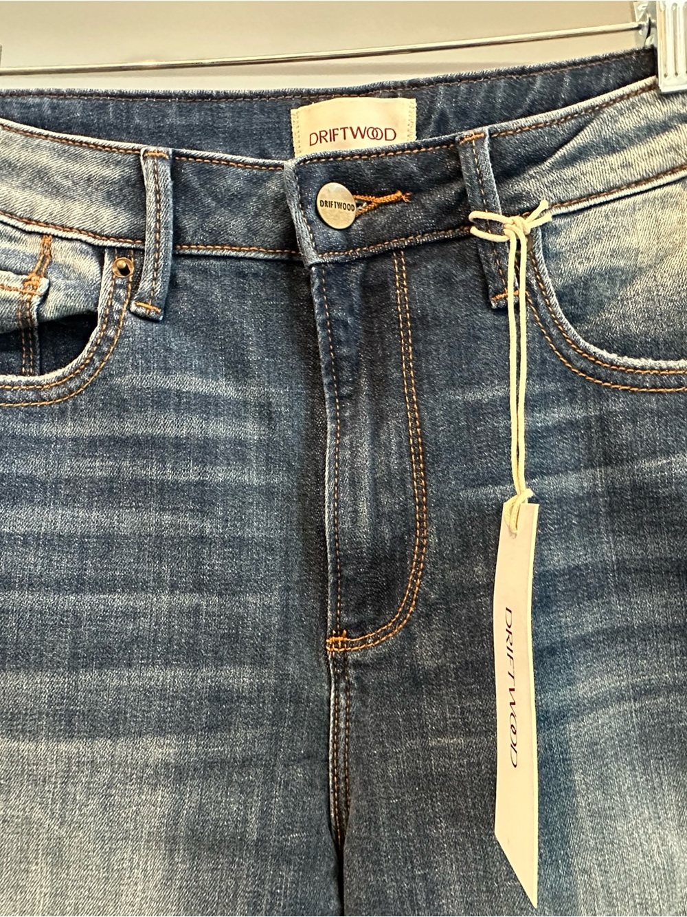 DRIFTWOOD Martha Ink Wide-Leg High-Rise Jeans - Picture 3 of 3